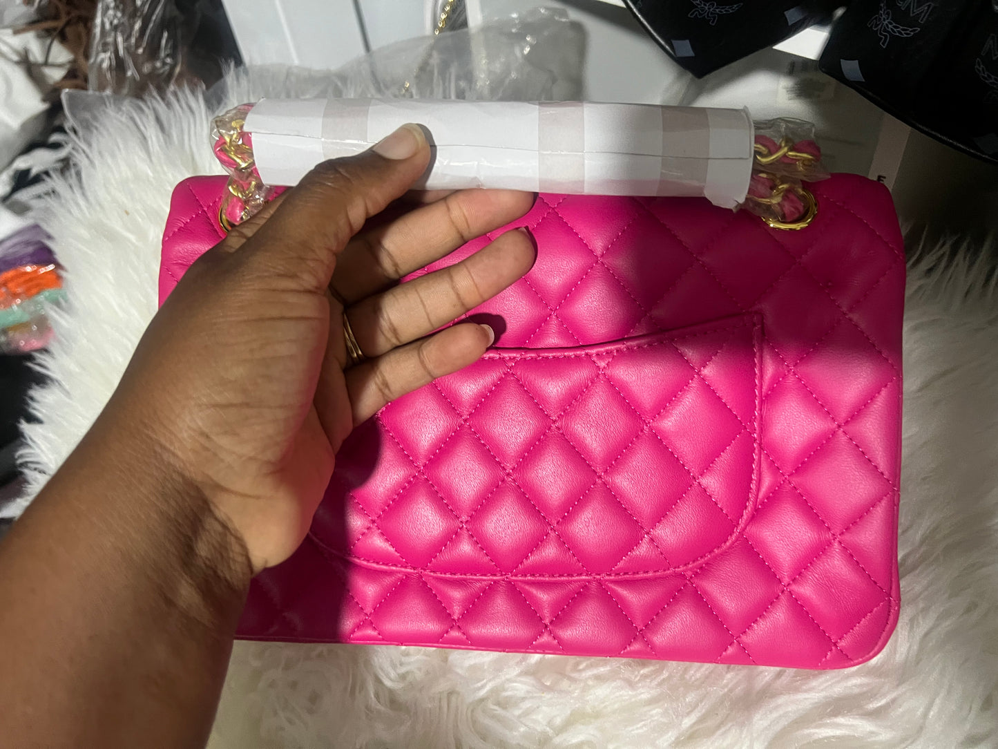 Pink cc bag