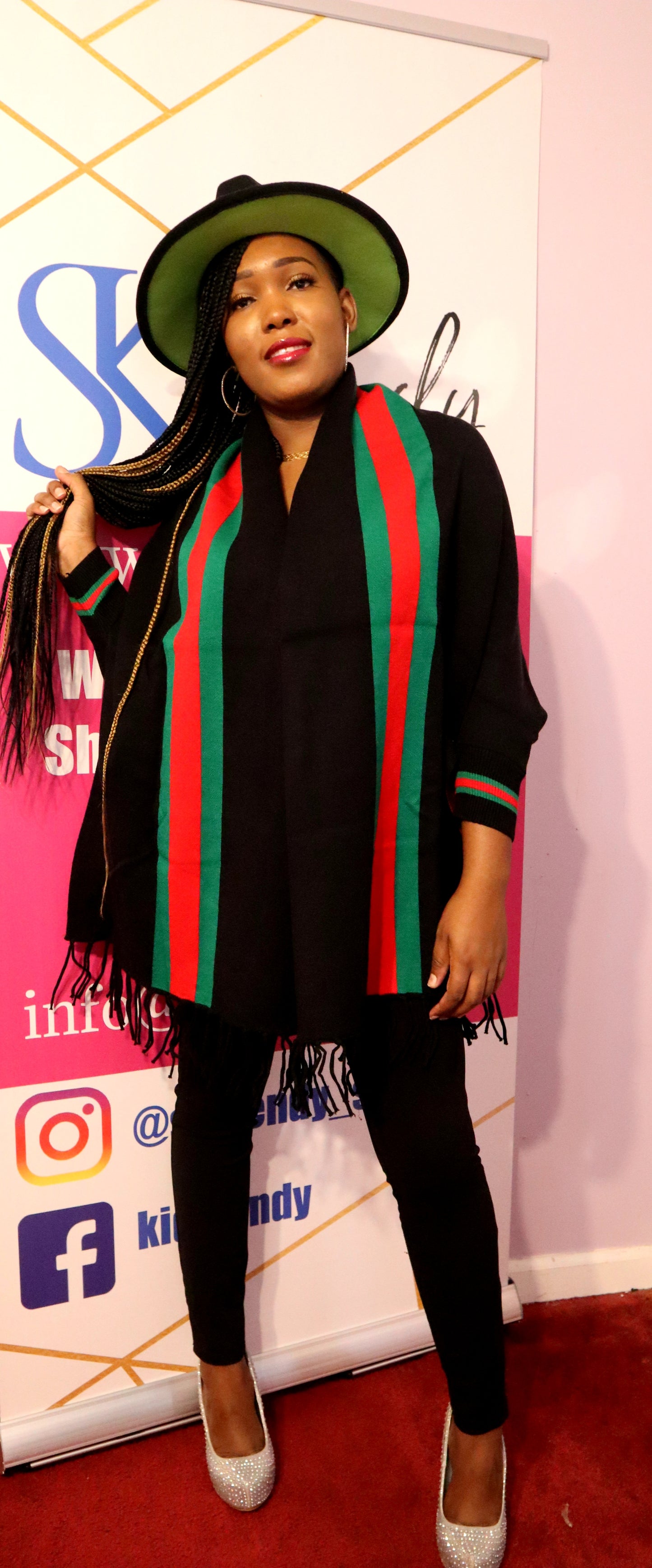 Striped Poncho