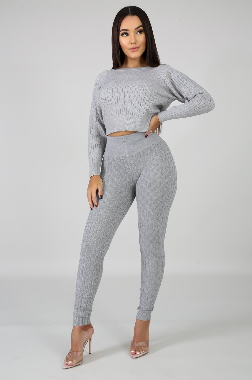 Grey Jogger Set