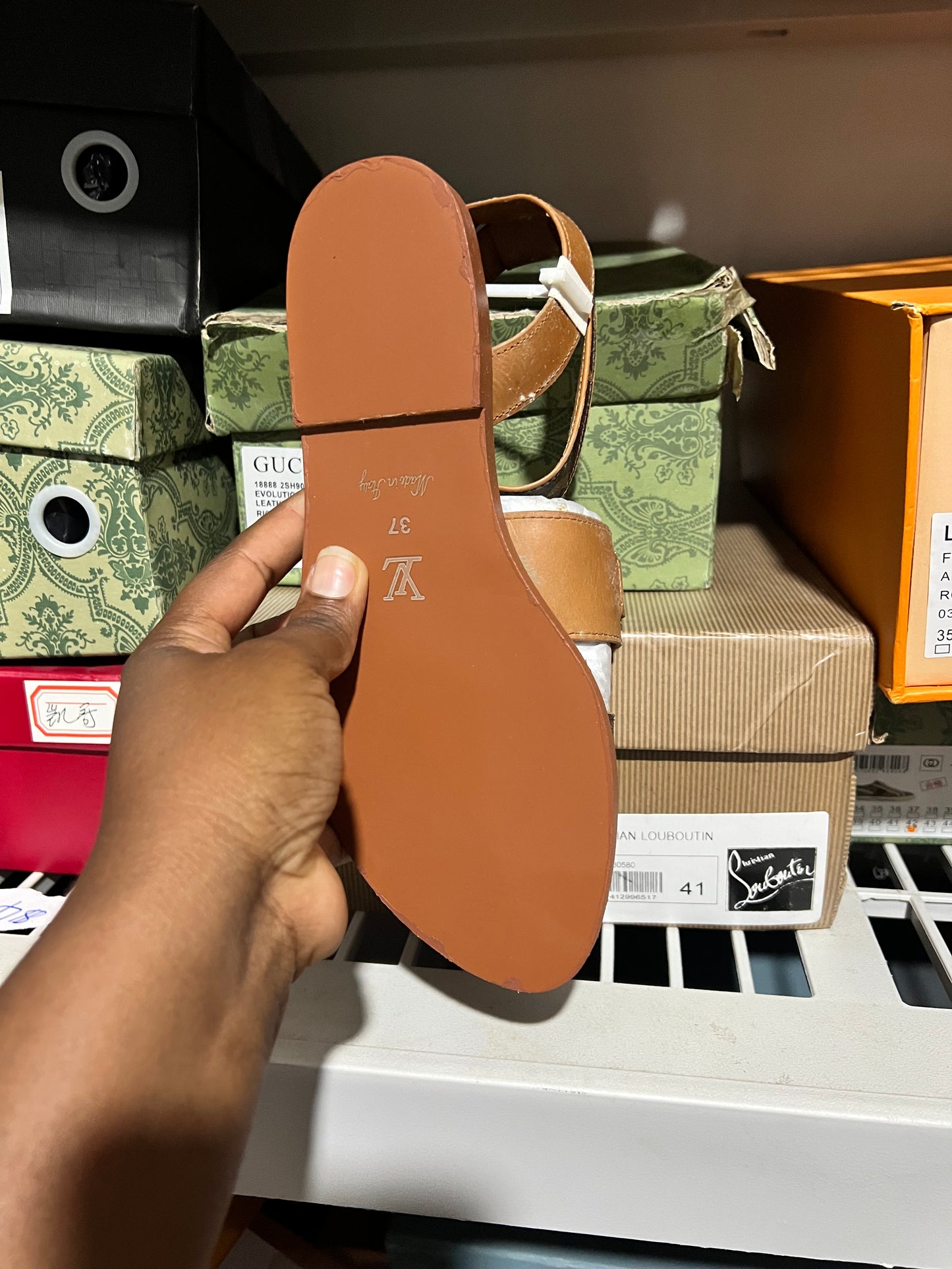 LV sandals
