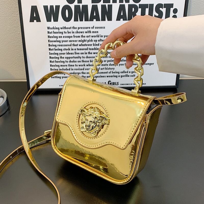 Versace best sale lion bag